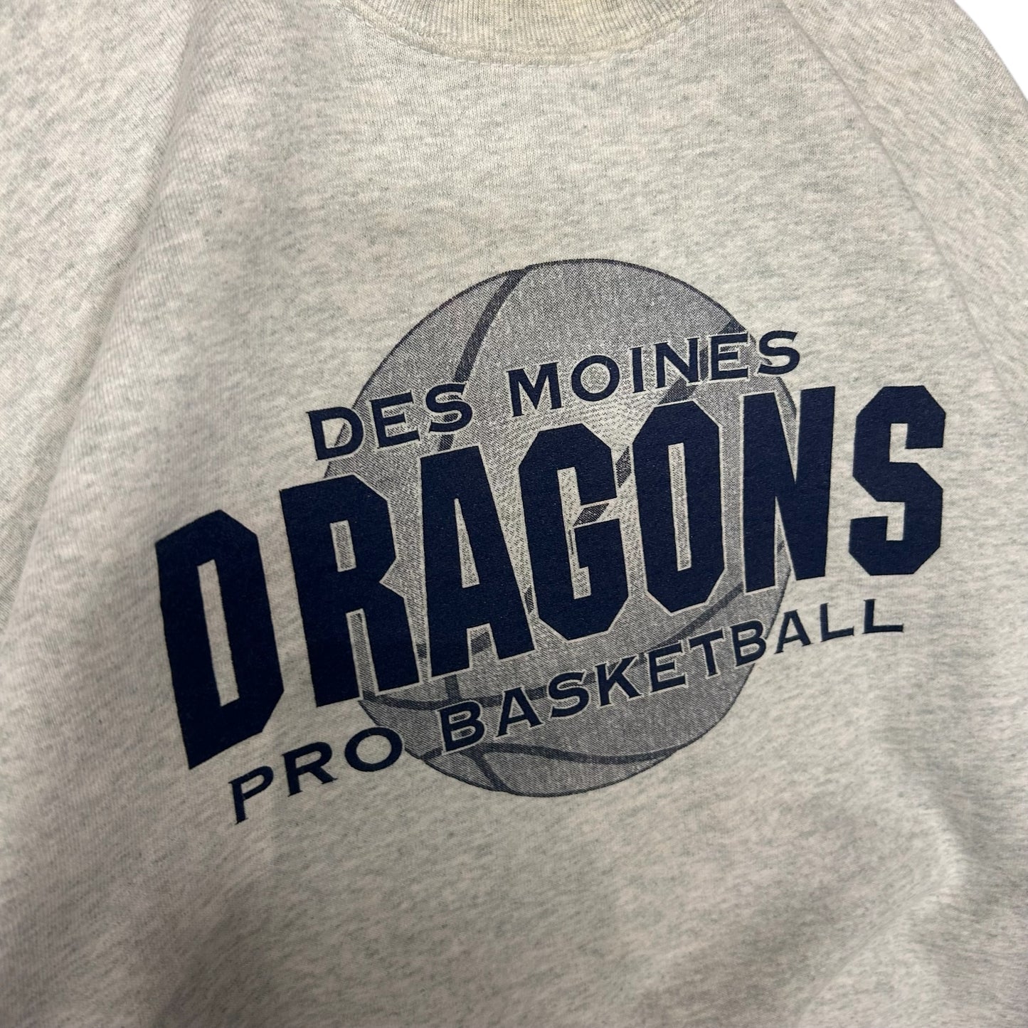 Vintage Des Moines Dragons Basketball Sweatshirt