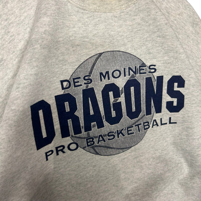 Vintage Des Moines Dragons Basketball Sweatshirt