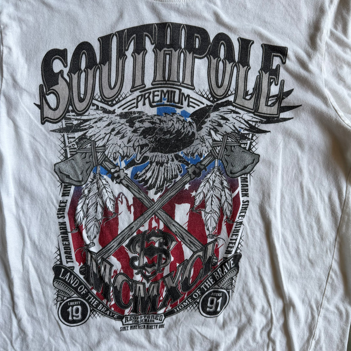 Y2K Southpole Native American Eagle Tee