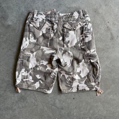 Y2K US Apparel Camo Cargo Shorts