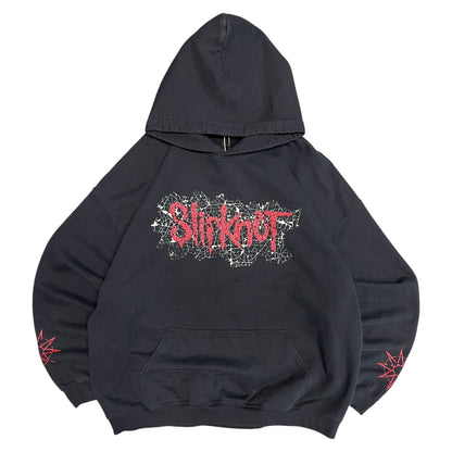Y2K Slipknot Face Graphic Hoodie