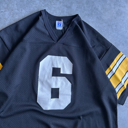 Vintage Logo 7 Black & Yellow Jersey