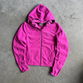Women’s Harley Davidson Pink Fleece Zip Up Hoodie