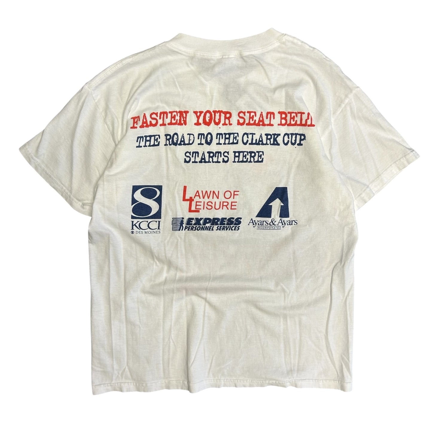 Y2K Des Moines Buccaneers 2000 “Whiteout” Tee