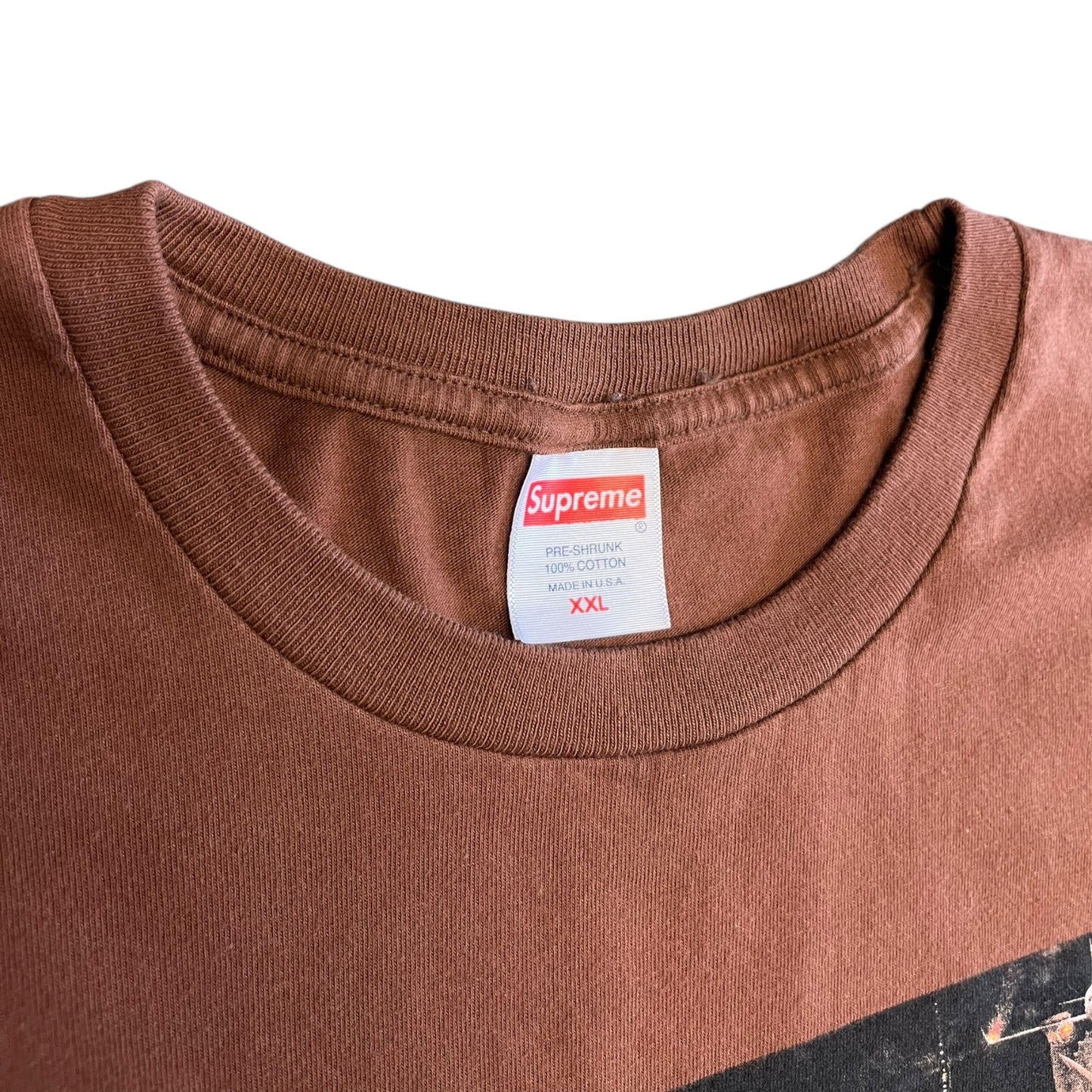 SS23 Supreme T-Rex Tee Brown