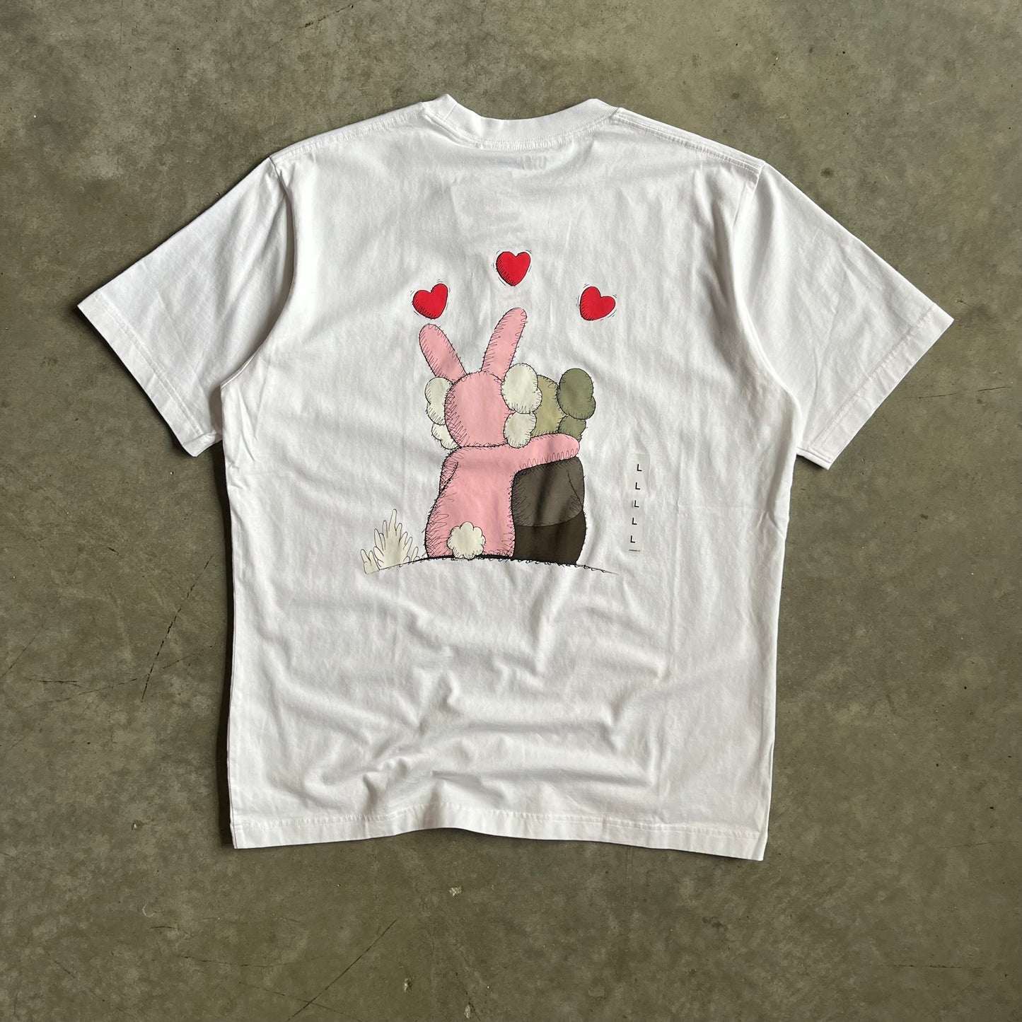 Uniqlo x Kaws x Warhol Pink Bunny Tee