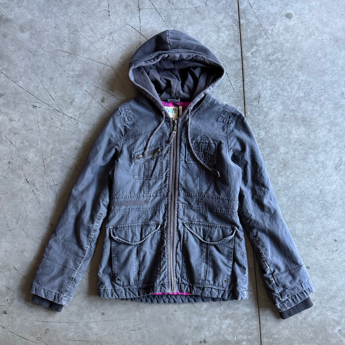 Women’s Y2K Billa Bong Military Cargo Parka Bella Swan Core
