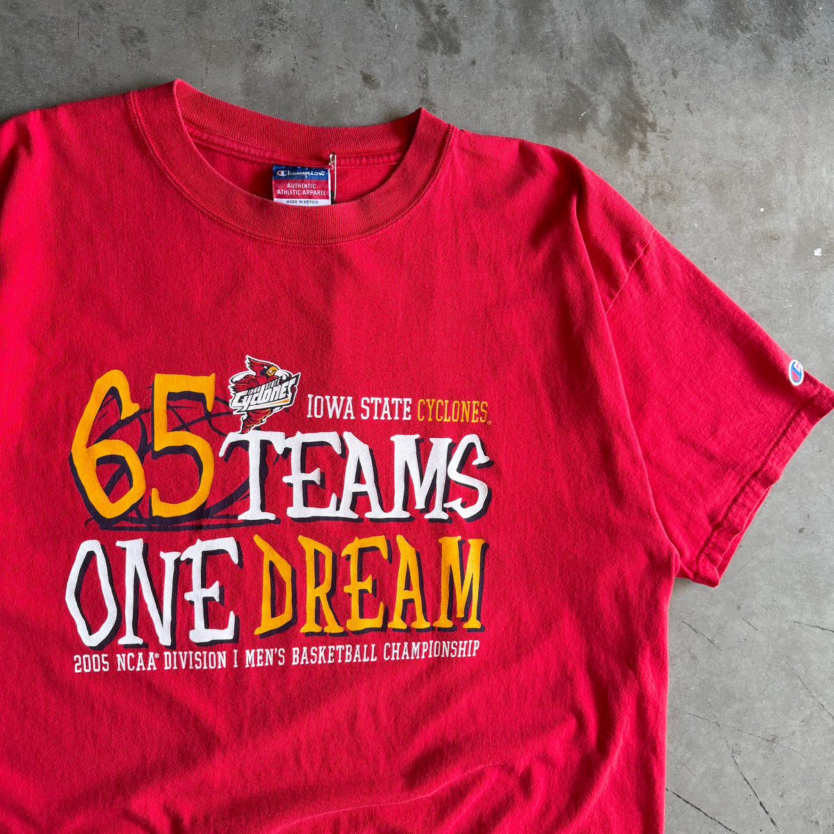 Y2K Iowa State Cyclones ‘65 Teams 1 Dream’ T Shirt