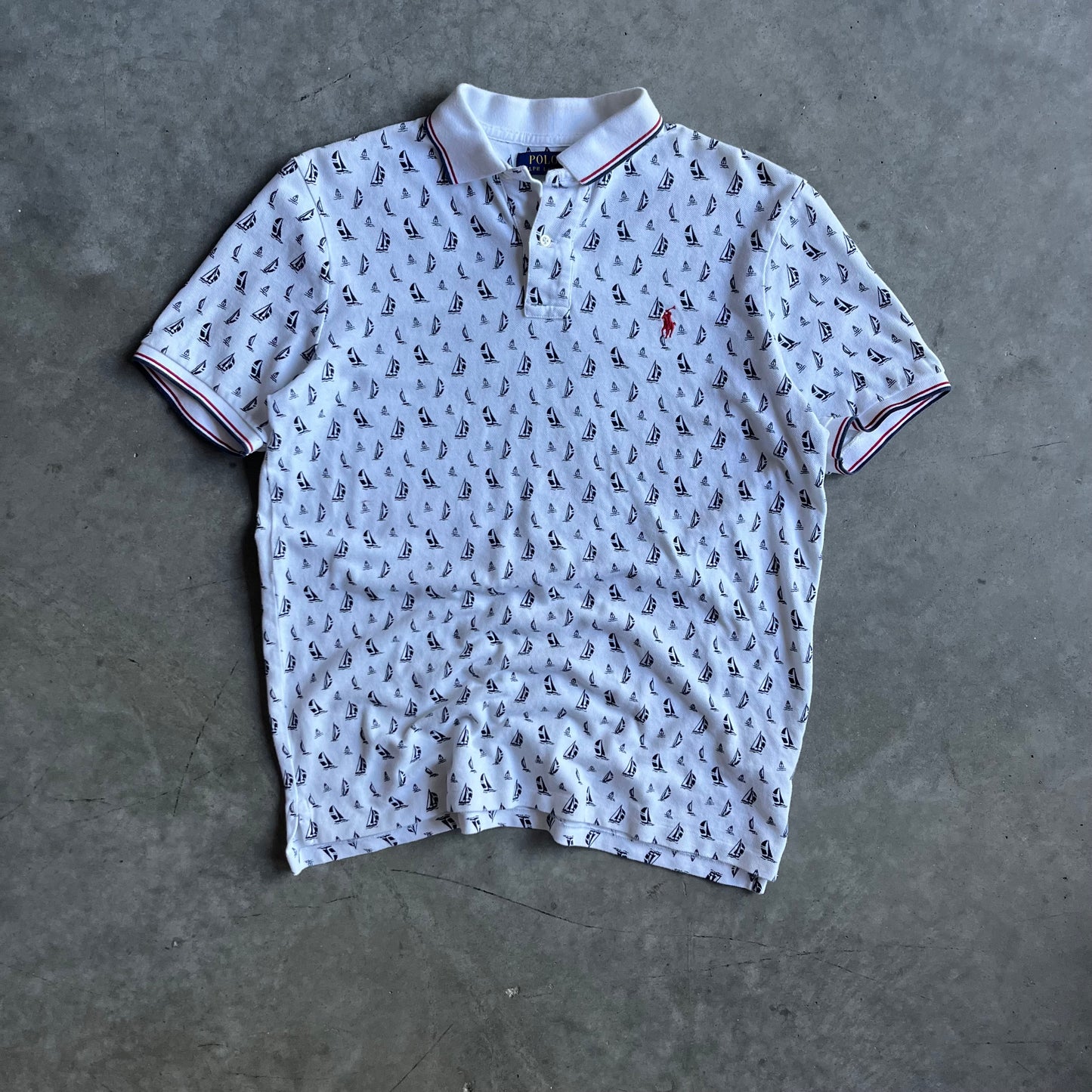 Polo Ralph Lauren Sail Boat AOP Polo