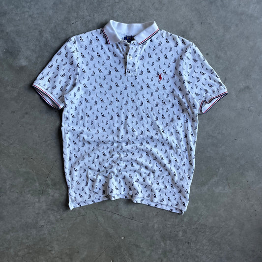 Polo Ralph Lauren Sail Boat AOP Polo