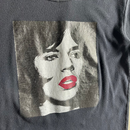 Women’s Vintage Smashing Srandra Black Baby Tee