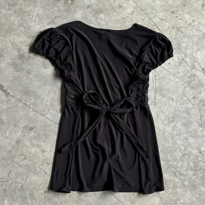 Women’s Y2K Vanity Black Lace Babydoll