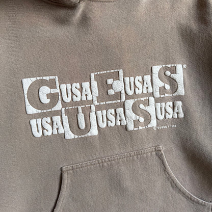 Vintage ‘93 Guess USA Checkered Logo Hoodie