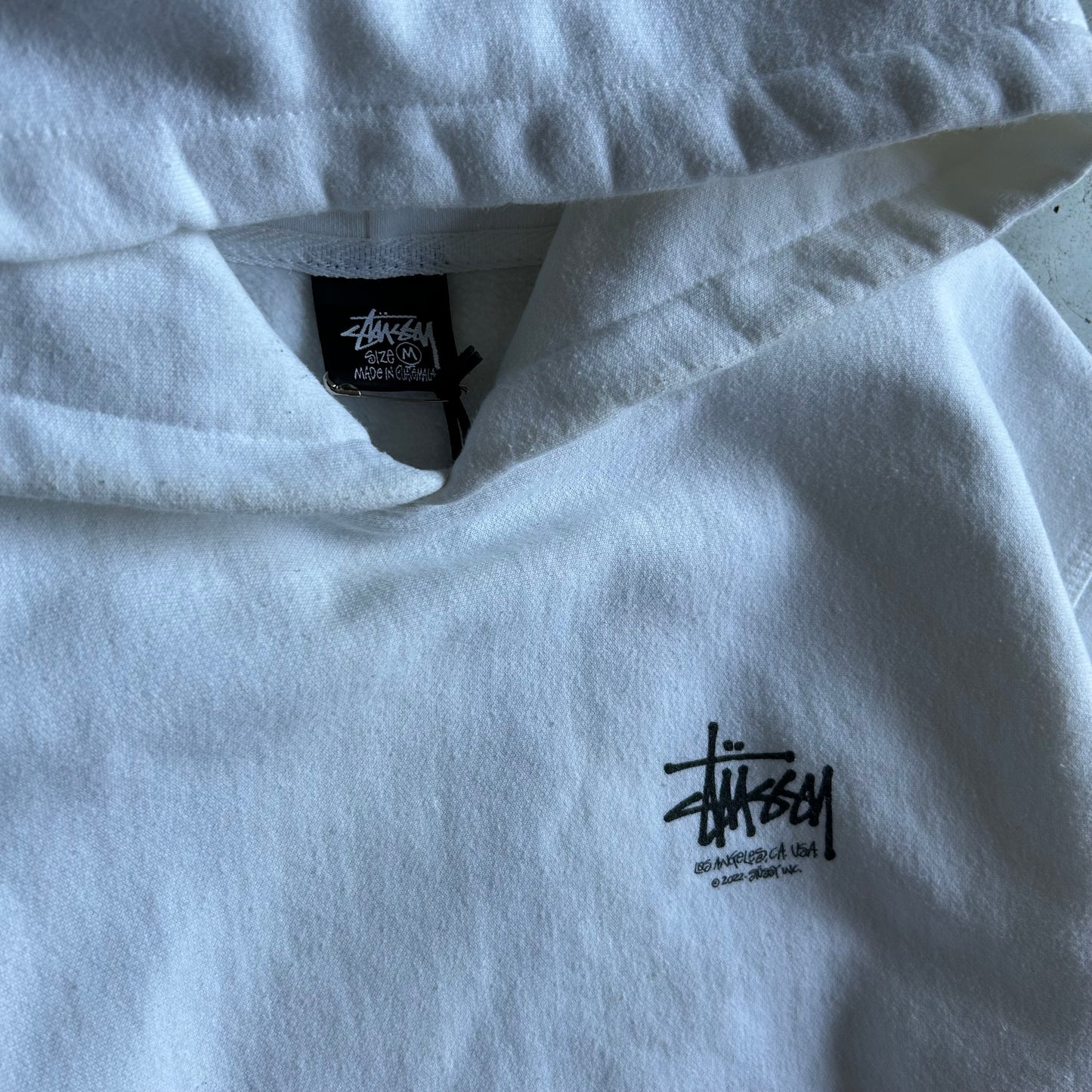 Stüssy 2022 Dragon Hoodie - White