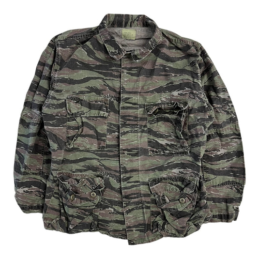 90s Tiger Camo Military Jacket