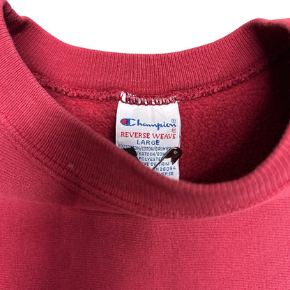 Vintage Red Champion Reverse Weave Sweatshirt