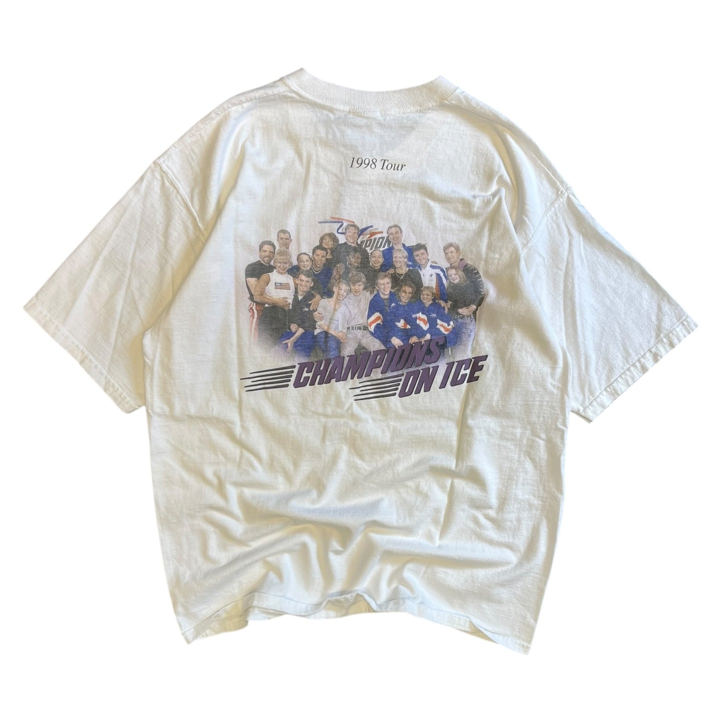Vintage 1998 Champions on Ice Tour Tee