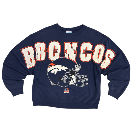 Vintage 1997 Broncos Sleeve Spell Out Sweatshirt