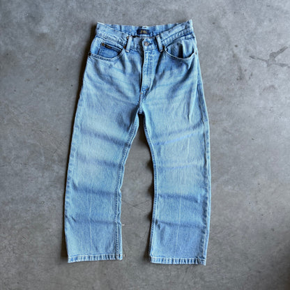 Polo Ralph Lauren Light Blue Cropped Flare Jeans