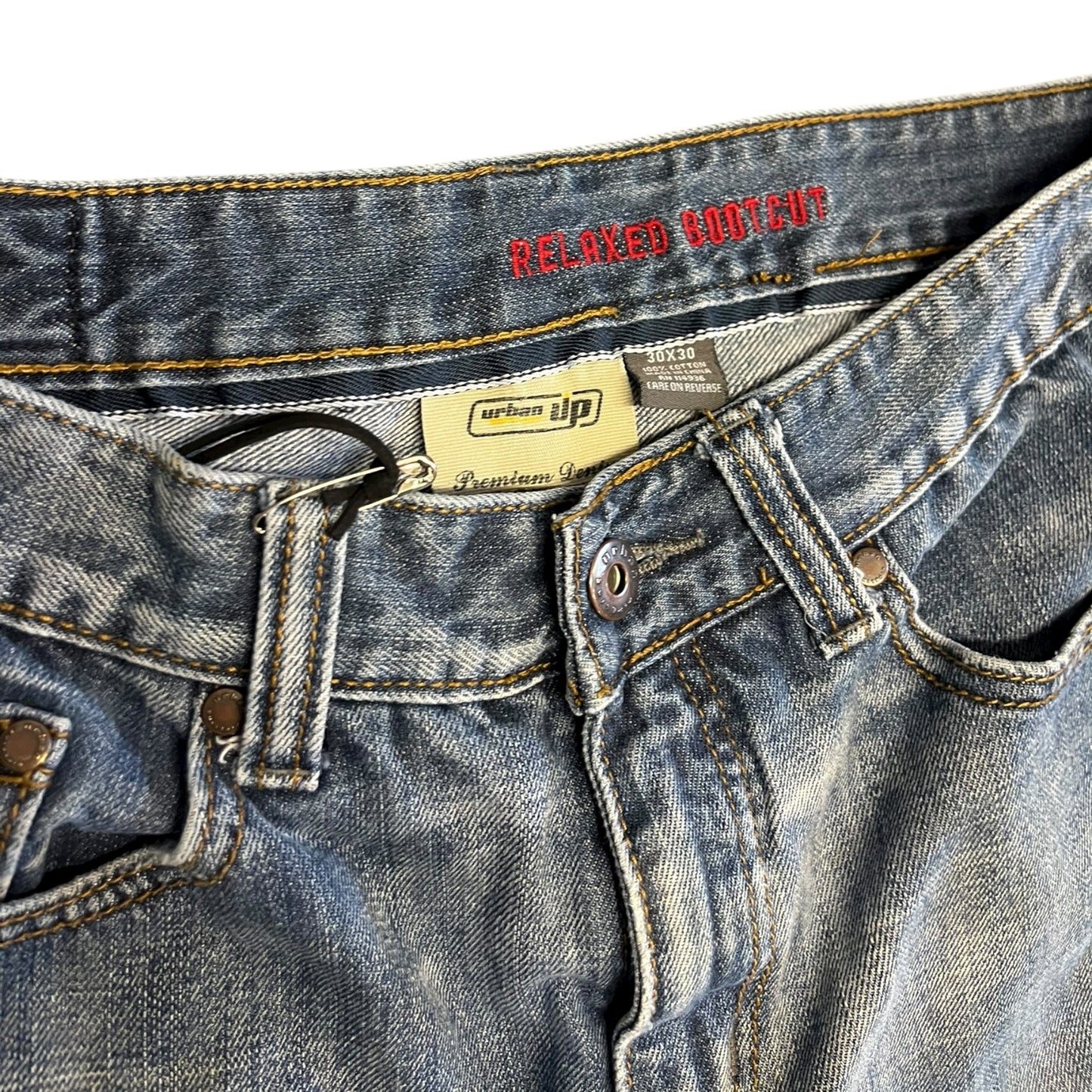 Y2K Urban Pipeline Relaxed Bootcut Jeans