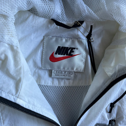 Vintage Nike White Full Zip Anorak