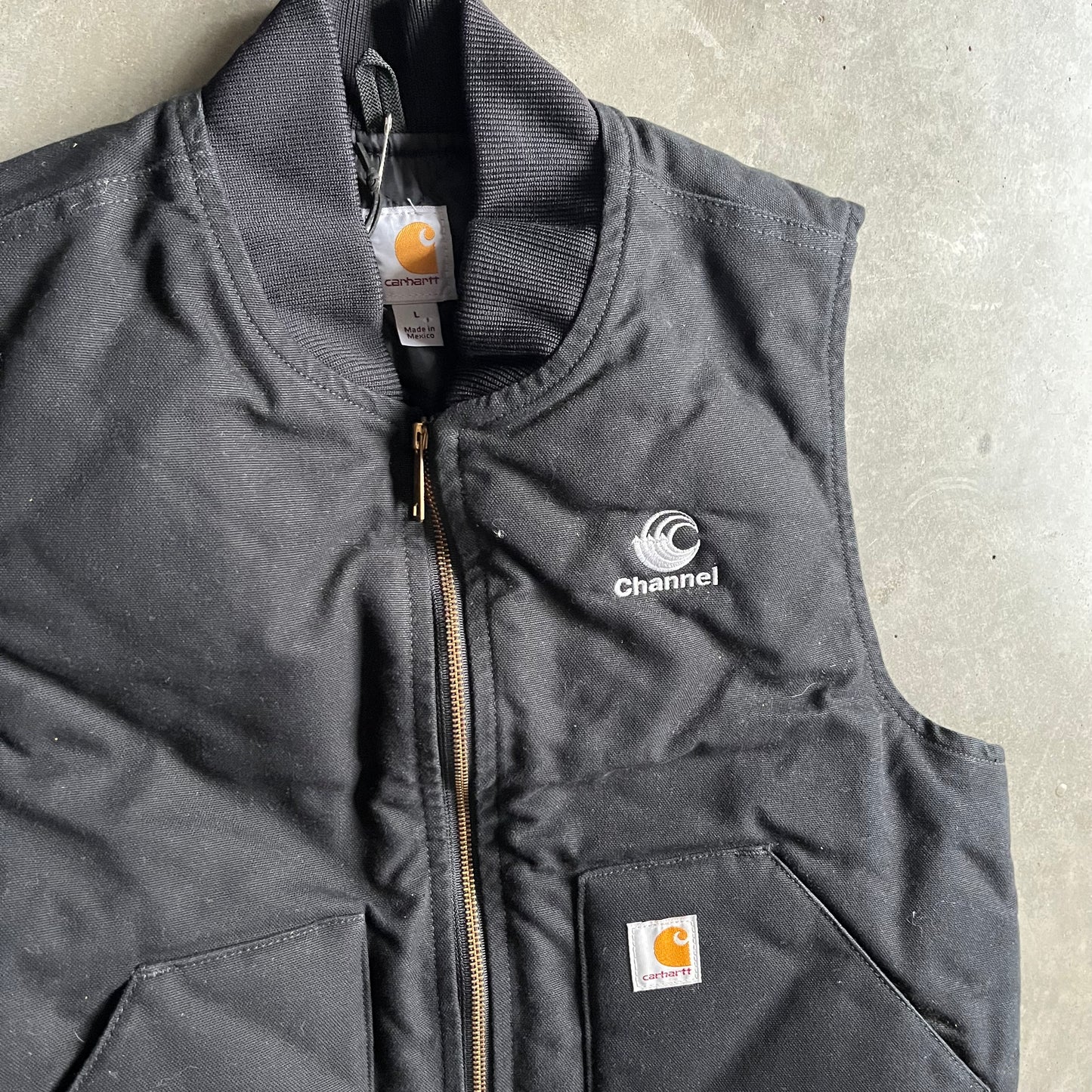 Carhartt V01-BLK Black Work Vest