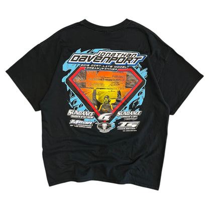 Y2K Jonathan Davenport Superman NASCAR Tee