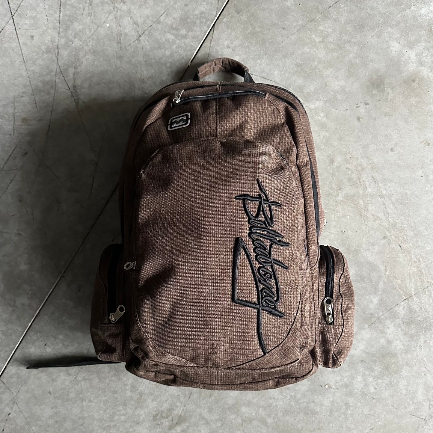 Y2K Billabong Mocha Brown Back Pack