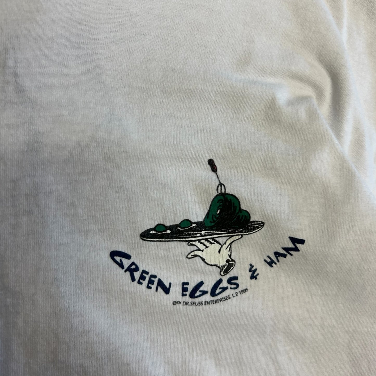 1995 Green Eggs & Ham Dr Seuss Tee