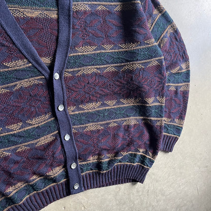 Vintage International Knit Cardigan Sweater
