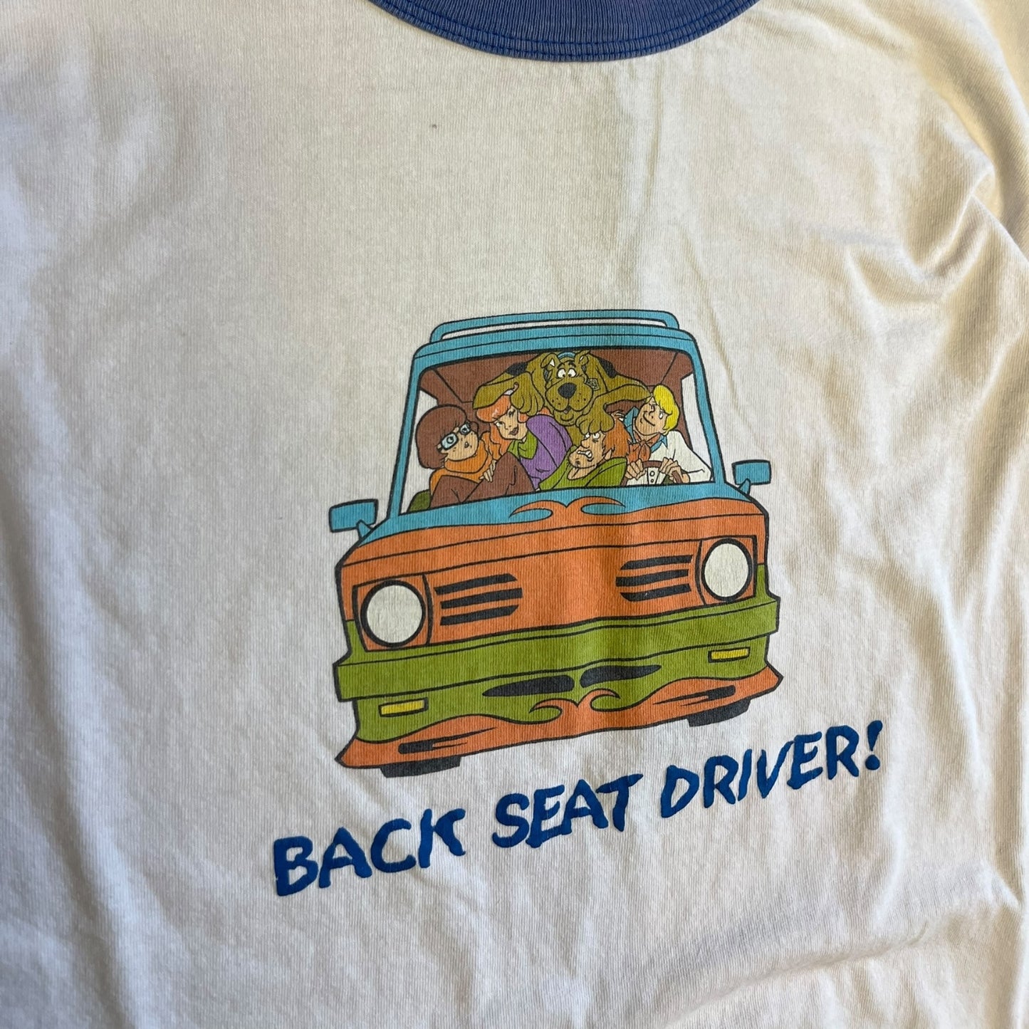 Vintage Scooby-Doo “Back Seat Driver!” Ringer Tee