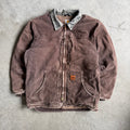 Carhartt ‘C61 DKB’ Sherpa Lined Sandstone Ridge Coat