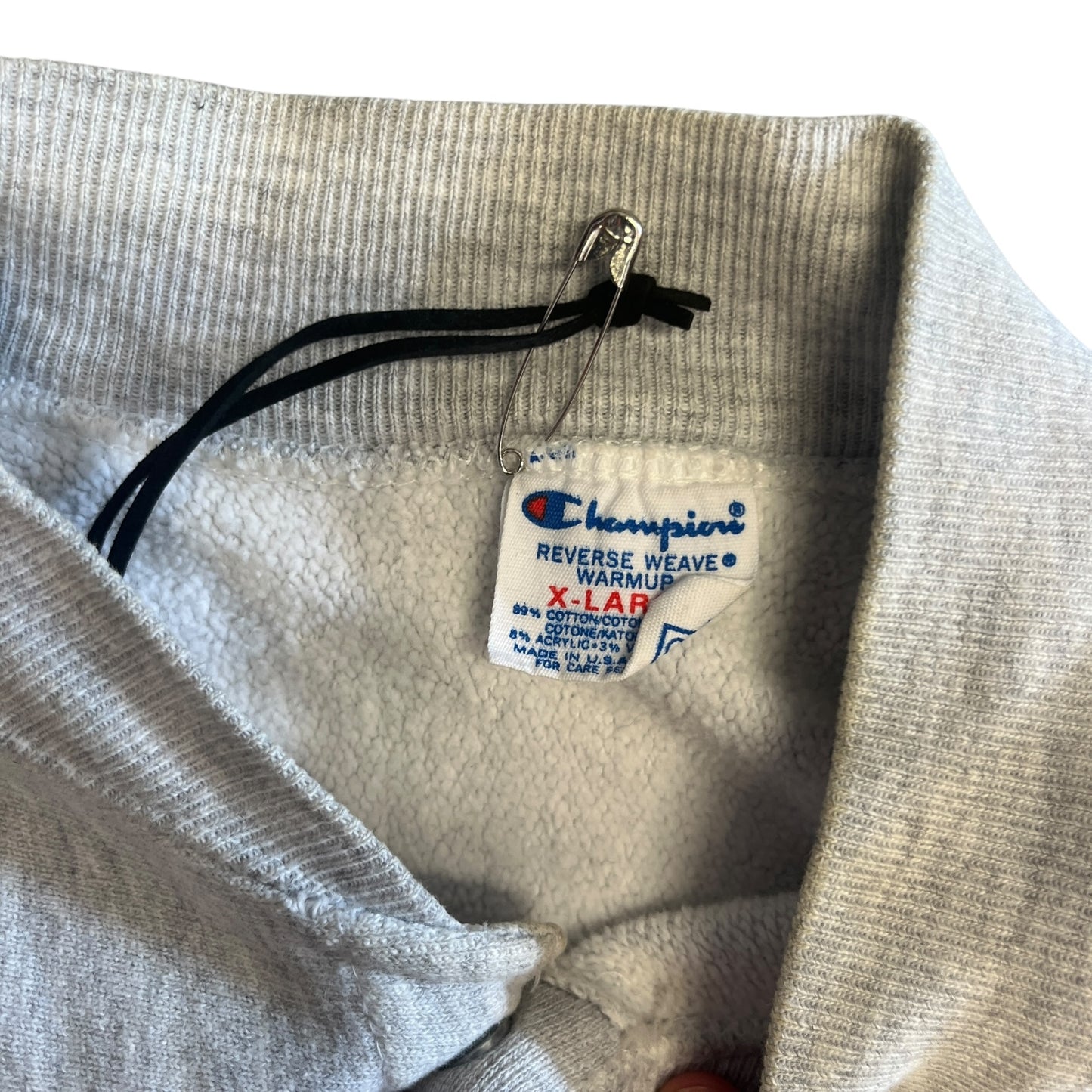 80s Champion Reverse Weave Notre Dame Cardigan