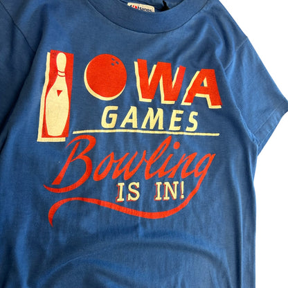 Vintage Iowa Games Bowling Is In Tee