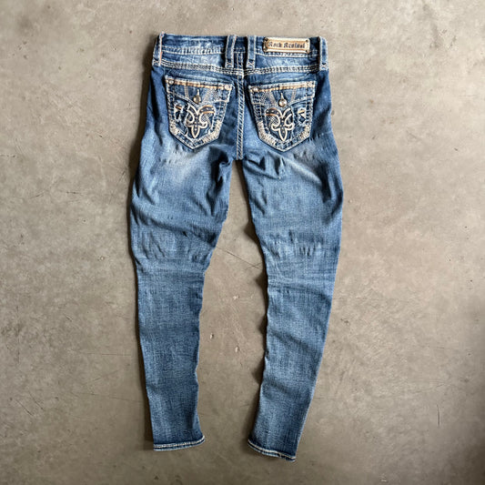 Women’s Y2K Rock Revival Boris Skinny Jeans