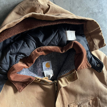 Carhartt ‘C04 BRN’ Brown Coat W/ Hood