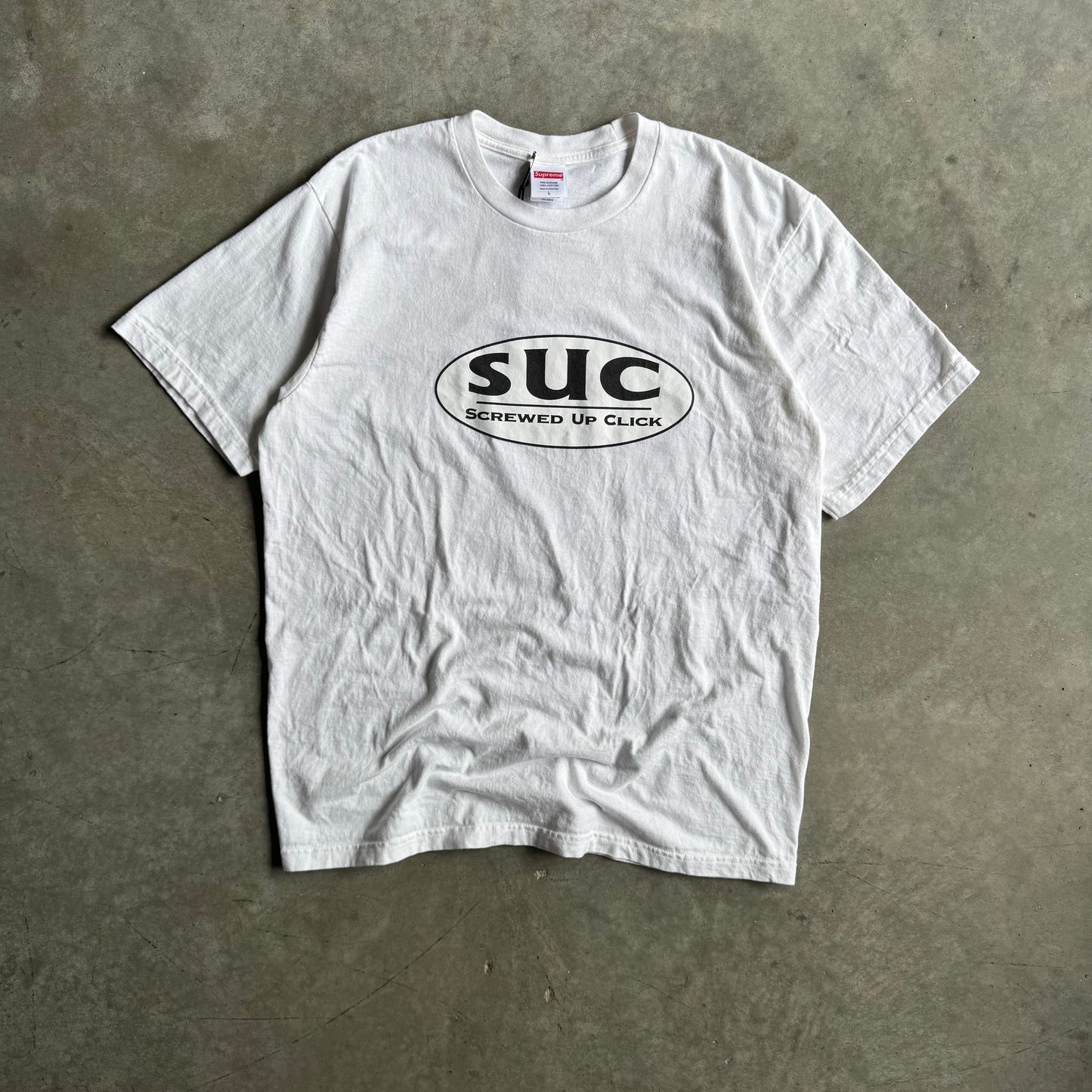 Supreme SS26 Screwed Up Click Tee - White