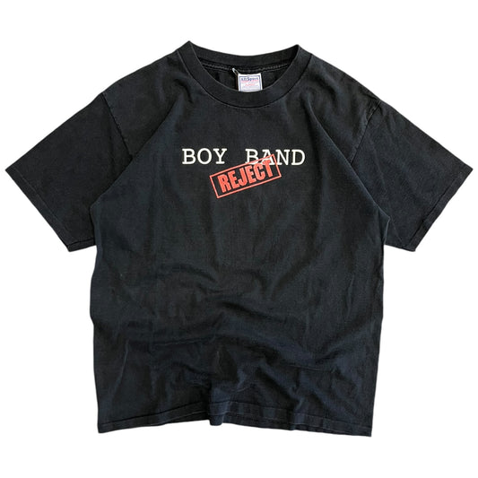 Vintage Boy Band Reject Black Tee