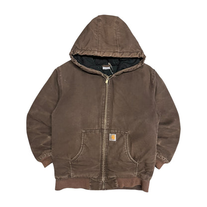 Youth Carhartt Brown Active Jacket