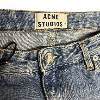 Woman’s Acne Studios Pop LT Vintage Boyfriend Cropped Jeans