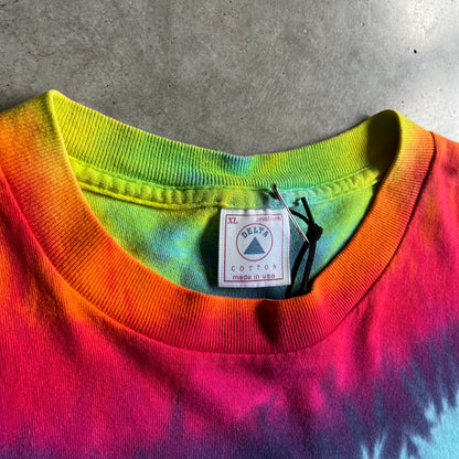 Vintage Grateful Dead Tie Dye Bear Steal Your Face T Shirt
