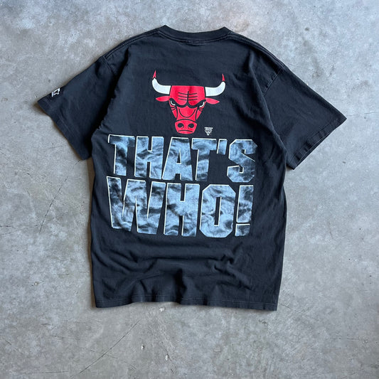 Vintage Starter Chicago Bulls Smoke Clears Tee