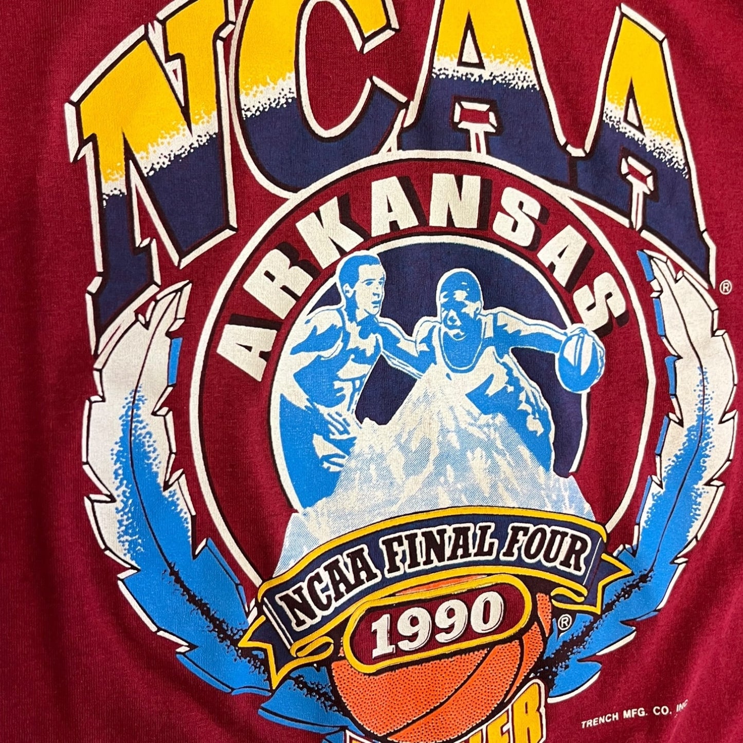 NCAA Arkansas Denver 1990 Final Four Tee