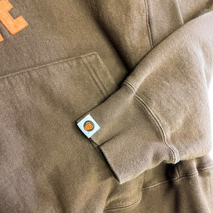 Baby Milo By A Bathing Ape Brown Orange Hoodie