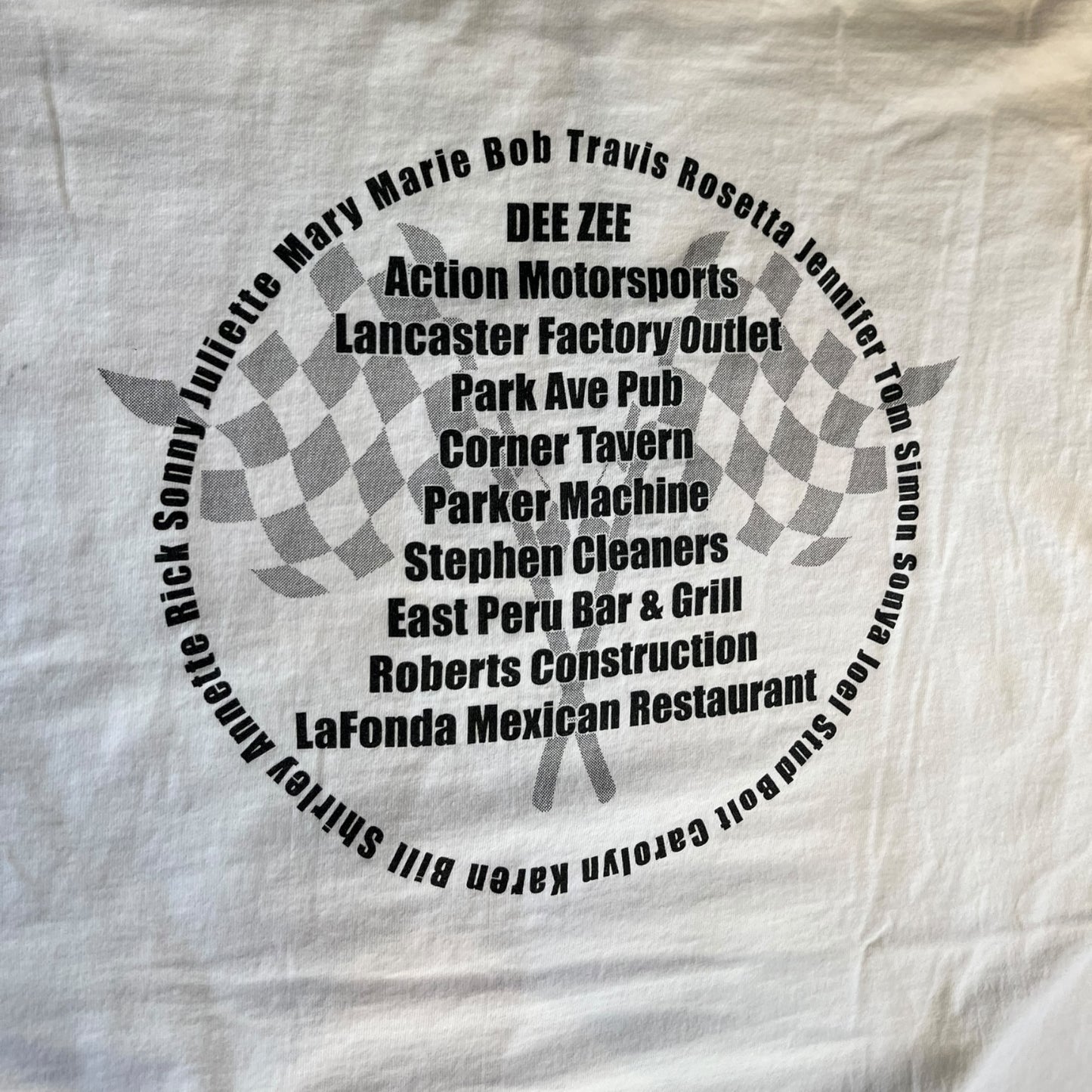 Y2K Nick Houseman Racing Team Car Tee