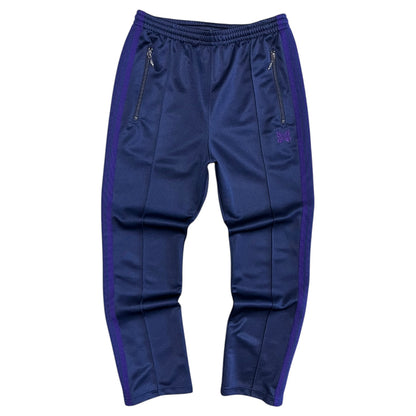 Needles Narrow Leg Stripe Sweatpants Navy/Purple