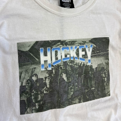 Y2K Hockey Sleeping Airplane Passengers Tee