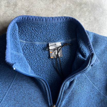 Vintage Nike ACG Blue Full-Zip Mid-Layer Fleece