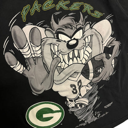Vintage Taz Green Bay Packers Big Graphic Tee