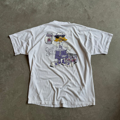 Vintage Miller Lite “Quack One Open” Beer Duck Tee